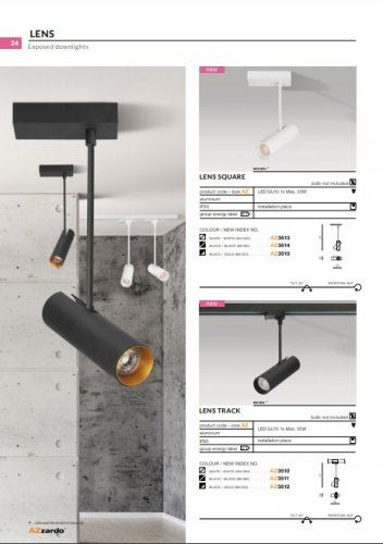 Підвісний світильник Azzardo AZ3513 Lens Square (white/white)