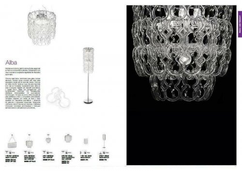 Торшер Ideal Lux ALBA PT8 (030562)