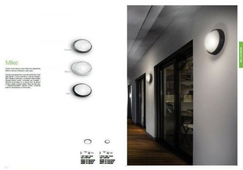 Вуличний світильник Ideal Lux MIKE AP1 SMALL ANTRACITE (061788) (48689)