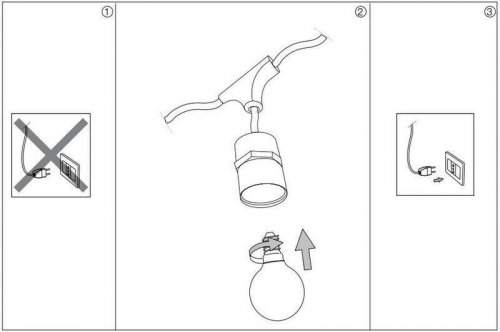 Кабель із патронами Ideal Lux FIESTA SP5 (159836) (13210)