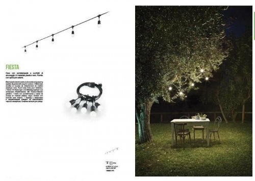 Кабель із патронами Ideal Lux FIESTA SP5 (159836) (13210)