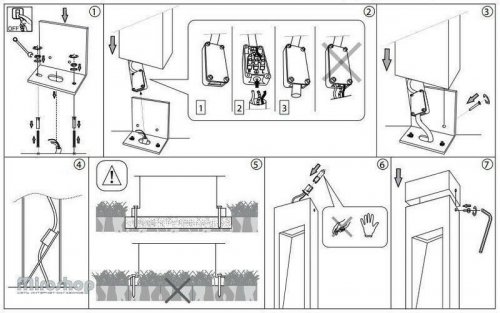 Вуличний світильник Ideal Lux MERCURIO PT1 ANTRACITE (114347) (88128)