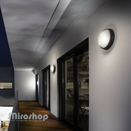 Вуличний світильник Ideal Lux MIKE AP1 BIG ANTRACITE (061818) (48686)