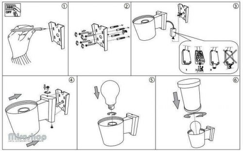 Вуличний світильник Ideal Lux TRONCO AP1 GRIGIO (026978) (49038)
