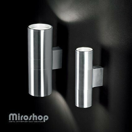 Вуличний світильник Ideal Lux GUN AP2 SMALL ALLUMINIO (033013) (48547)