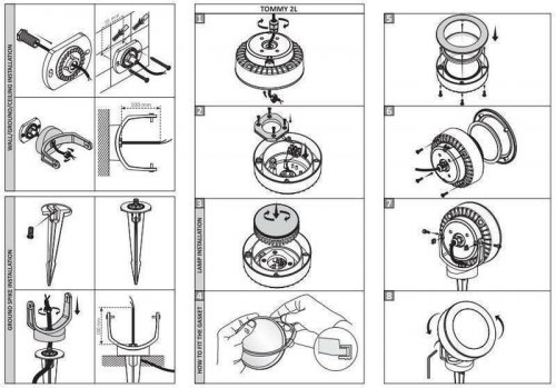 Спот Ideal Lux MINITOMMY AP1 BIANCO (096483) (81276)