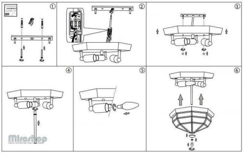 Вуличний світильник Ideal Lux NORMA PL3 CROMO (094793) (81308) 