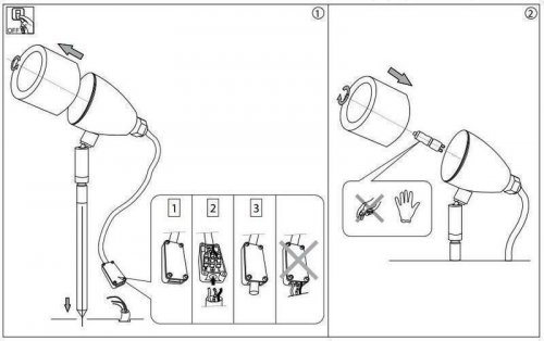 Спот Ideal Lux INSIDE PT1 ANTRACITE (115412) (88121) 