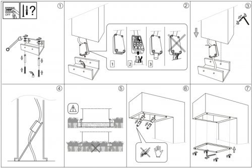 Вуличний стовпчик Ideal Lux SIRIO PT2 SMALL COFFEE (213279) (23166) 