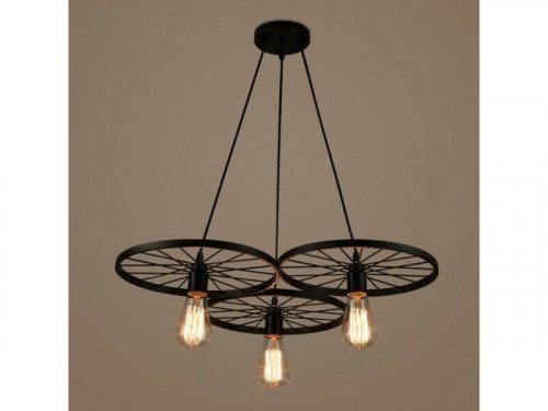 Підвісний світильник Azzardo AZ1649 Ranch 3 (MD71192-3-BK) (16008) 