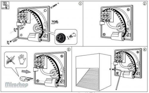 Вуличний світильник Ideal Lux DOWN AP1 ANTRACITE (122045) (88108) 