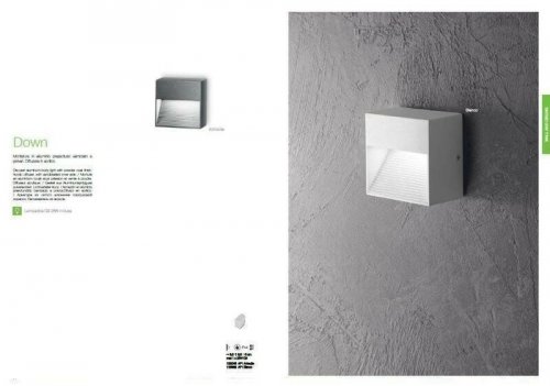 Вуличний світильник Ideal Lux DOWN AP1 ANTRACITE (122045) (88108) 