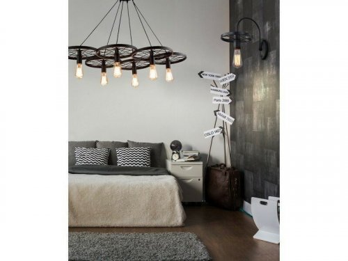 Підвісний світильник Azzardo AZ1649 Ranch 3 (MD71192-3-BK) (16008) 