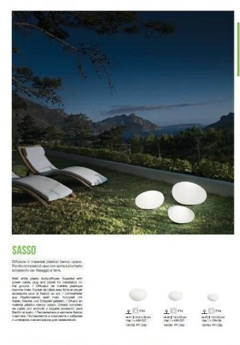 Парковий світильник Ideal Lux SASSO PT1 D40 (161761) (13320)