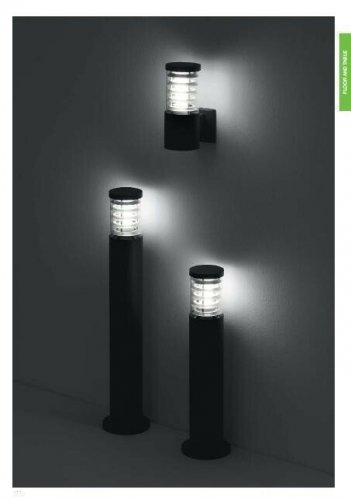 Вуличний світильник Ideal Lux TRONCO AP1 NERO (004716) (49039)