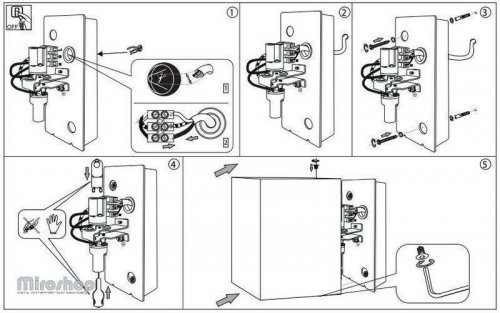 Уличный светильник Ideal Lux UP AP2 ANTRACITE (115337) (88163)