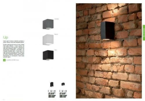 Уличный светильник Ideal Lux UP AP2 ANTRACITE (115337) (88163)
