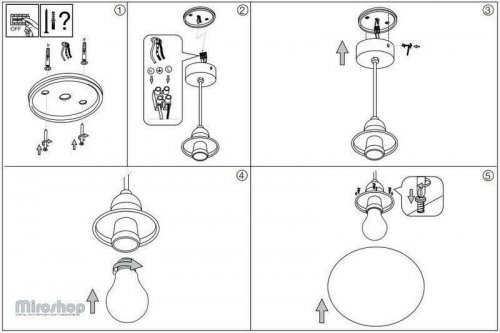 Підвісний світильник Ideal Lux SOLE SP1 MEDIUM (136004) (94154)