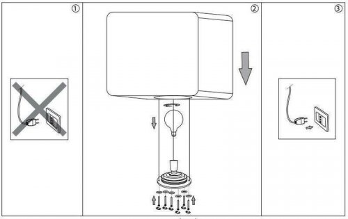 Вуличний світильник Ideal Lux LUNA PT1 D50 (191607) (88127)