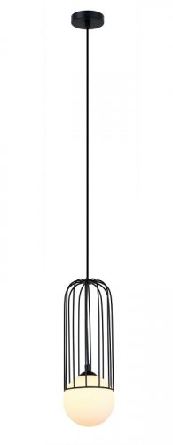 Підвісний світильник Italux MDM-3938/1 BK Simon