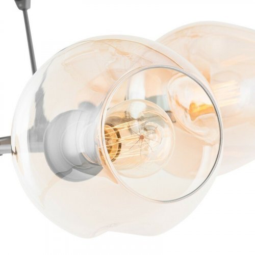 Підвісний світильник Italux 10310/5P-BK Nantes