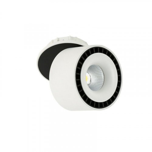 Точковий світильник Italux SL7560/28W 3000K WH+BL Sevilla Round Recessed 3000K