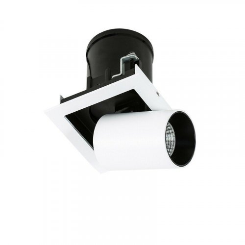 Спот Italux GL7117-1/12W 3000K WH+BL Mercanta Single 3000K