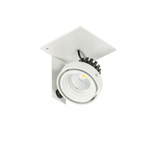 Спот Italux GL7118-1/1X12W 3000K WH+BL Patrizio Single 3000K
