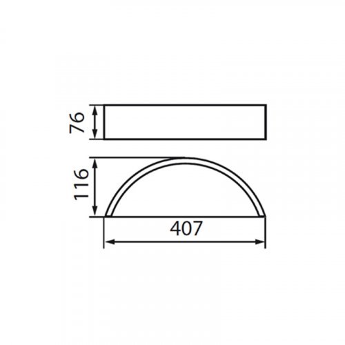 Настінний світильник Kanlux JASMIN W/M-W (23758) (91403)