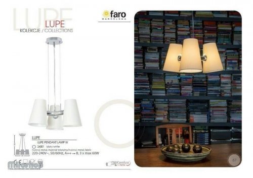 Люстра Kanlux LUPE PENDANT LAMP (24001)
