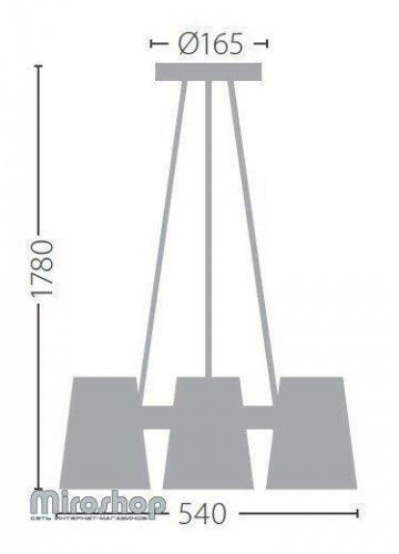 Люстра Kanlux LUPE PENDANT LAMP (24001)