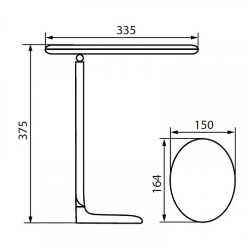 Настольная лампа Kanlux ISTI LED B (27361) (26619)