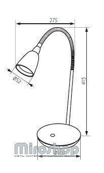 Настольная лампа Kanlux LUCY-B LAMPKA BIUR.LED (15055) (84443)