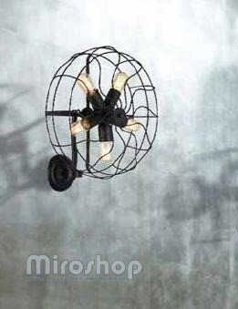 Бра Azzardo AZ1349 Fan wall (FLMD01-BK) (15988)