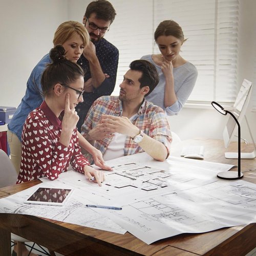 Настольная лампа Kanlux FOLLO LED B LAMPKA BIURKOWA LED (28791) (26643)