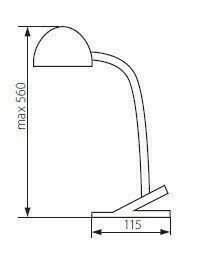 Настольная  лампа  Kanlux  Liba  LED  SMD  SR-WW  (23631)