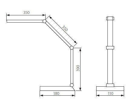 Настольная лампа Kanlux Ombro LED-SR (23740)