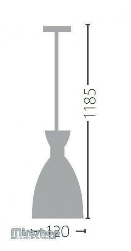 Підвісний світильник Kanlux RETRO HANGING LAMP BG (23996) 