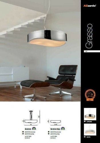 Стельовий світильник Azzardo AZ0554 Grasso top (white) (MX5727M-WH) (15969) 