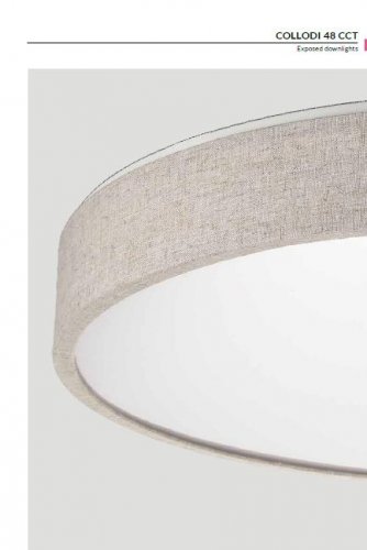 Потолочный светильник Azzardo AZ2716 Collodi 48 CCT (beige)