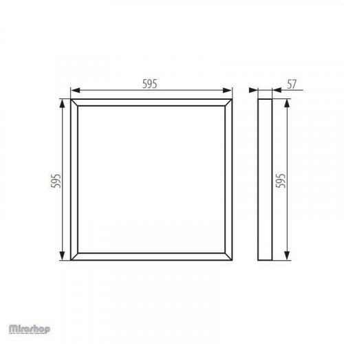 Стельовий світильник Kanlux TOWE LED 36W-NW (25790)
