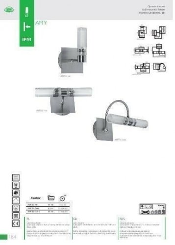 Бра для ванною Kanlux AMY EL-T240 (7131) (71911)