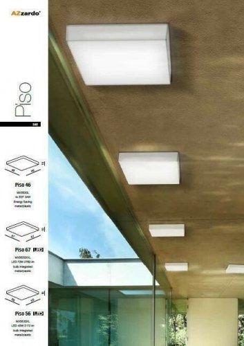 Потолочный  светильник  Azzardo  AZ0569  Piso  46  (MX5630L-WH)  (76131)