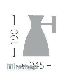 Спот  Kanlux  RETROSWALL  LAMP  R  (23991)