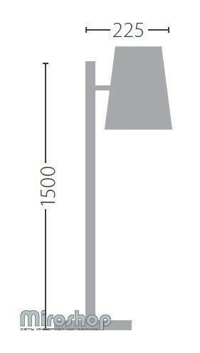 Торшер Kanlux LUPE FLOOR LAMP OPRAWA OSWIETL. (24003)