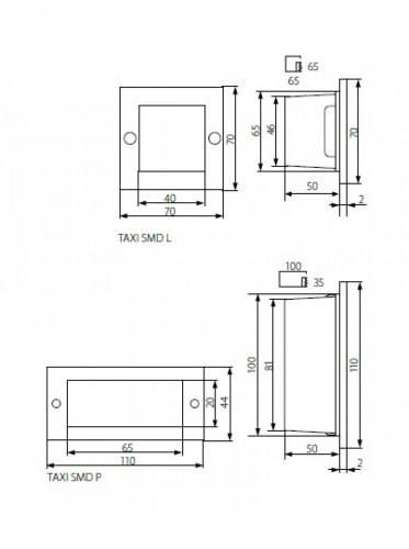 Светодиодная подсветка ступеней Kanlux TAXI LED 9KW WW-C/M (4392) (38719)
