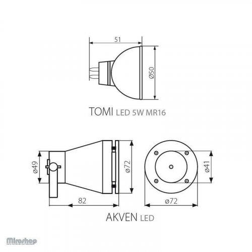 Прожектор Kanlux AKVEN LED (25720) (26579) 