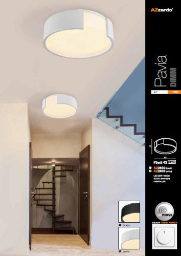 Стельовий світильник Azzardo AZ2632 Pavia 43 (black)