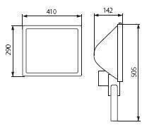 Прожектор Kanlux AVIA MTH-478/250W-B (4013)