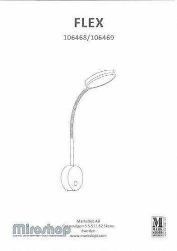 Бра Markslojd 106468 FLEX (88457)